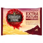 Seriously strong cheddar BIG block 500 grams extra and mature Heron foods