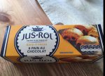 Jus-roll pain au chocolat x2 59p