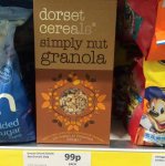 Dorset cereals simply nut granola 550g box