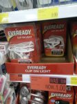 Ever ready clip on light