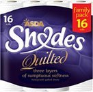 ASDA Shades Quilted 3Ply Now Clear