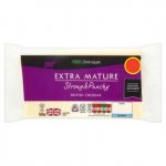 Asda Extra mature Cheddar cheese 800g that's £3.75 per kg