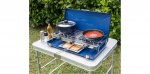 Campingaz elite double camping stove with grill, hose and regulator onl gooutdoors