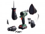 PARKSIDE 14.4V Li-Ion 4-in-1 Combination Tool (drill, sabre saw, multi-sander and multi-function tool)
