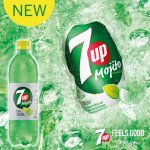 Free '7UP Free Mojito' 600ml from WHSmith - with O2 priority offers