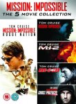 Mission Impossible 1-5 DVD box set preowned
