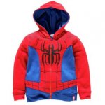 Boys Spiderman Hoody Various Sizes