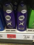 Right Guard Recharge shower gel