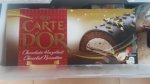 Carte d'or Hazelnut Log Ice Cream 900Ml