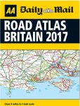  AA Road Atlas Great Britain - A4 size 2017 Edition - Inside Daily Mail Saturday (90p)