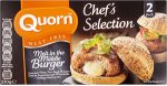 Quorn Chef's Selection Melt in the Middle Burgers