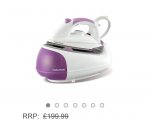 Morphy Richards Jet Steam Generator Iron. 2200 W - Purple