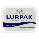 Lurpak Slightly Salted Spreadable Butter 500g