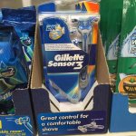 Gillette Sensor 3.00 Disposable Razor (4 pack)