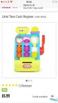 Little tikes cash register