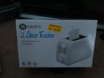 Morrisons Savers 2 Slice Toaster In White