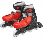 Monster Medium Inline Skates - Red and Black C&C