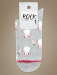 M&S Fluffy Rabbit Ankle Socks size 4-8