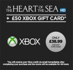 &pound;50 Of Xbox Credit and In The Heart Of The Sea