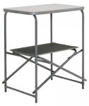 Folding table for camping bbq