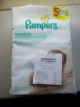 Pampers wipes 5 pk