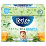 Tetley Decaffeinated Green Tea 50S