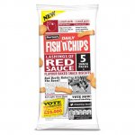 Burton's Fish'n'Chips Red sauce 5 pack x3