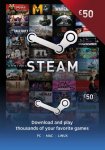 Steam £50 Wallet (with FB Code)