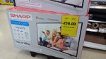 Sharp 50" led full hd tv