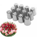 12pcs Icing Tips Stainless Set for Prime (non Prime - plus &pound;1.99)