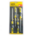 4 piece Stanley screw driver set