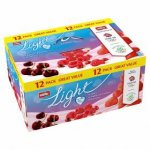 Asda 12 pack Muller Light Fat Free Red Fruits Yogurts or 12 pack Muller Light Fat Free Chocolate Sprinkles Yogurts