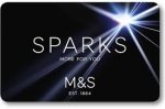 M & S sparks card holders off a sandwich