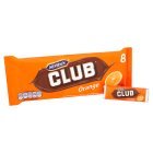 McVitie's Club 8 pack Orange, Honeycomb, Mint and Fruit