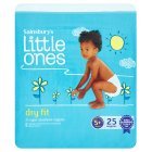 Sainsbury's Little Ones size 5 Nappies. 26 pack