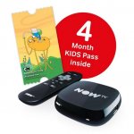 Nowtv box with 4 months kids pass in Asda