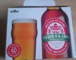 Wilko Tequila & Lime Beer Kit for brewing 40 pints