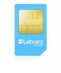 Twin Pack Lebara Sim Cards With &pound;6 Credit between them