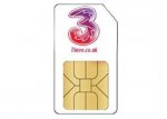 Three 4G Payg Sim Data Pre-Loaded for 12 Months Data 12 GB