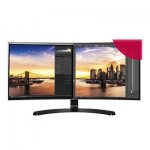 LG 34UC88 (34 inch, cruved, 3440x1440, IPS display) excl delivery