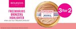 Double Discount > Bourjois Aqua Blush + 3 for 2 On Bourjois + Free Contouring Kit when you buy 3 Bourjois items