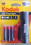 Kodak 9 LED Weatherproof Torch + Batteries
