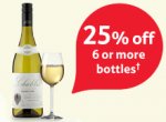 Tesco Wine when you buy 6 or more