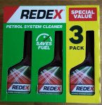Redex Petrol System Cleaner 3 Pack