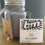 Scented Mason jar candle at B&M - Normanton All colours