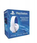 Sony PlayStation Wireless Stereo Headset 2.0 (WHITE) C&C/in-store