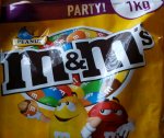 Party peanut MnMs 1kg