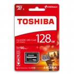 Toshiba 128GB Exceria Micro SDXC 4K Card with Adapter UHS-I U3 - 90MB/s