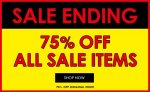75% off all Sale items at Jones Bootmaker. For example Timberland Sandals