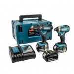 Makita DHP482Z Drill & DTD152Z Impact driver with THREE 3Ah batteries